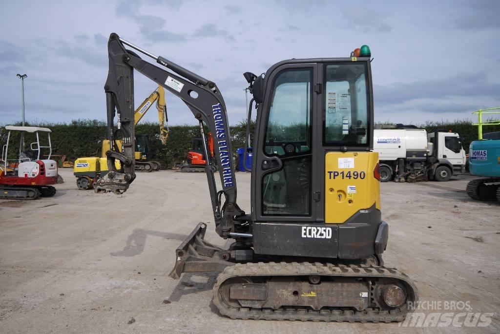 Volvo ECR 25 D Mini bagri <7t