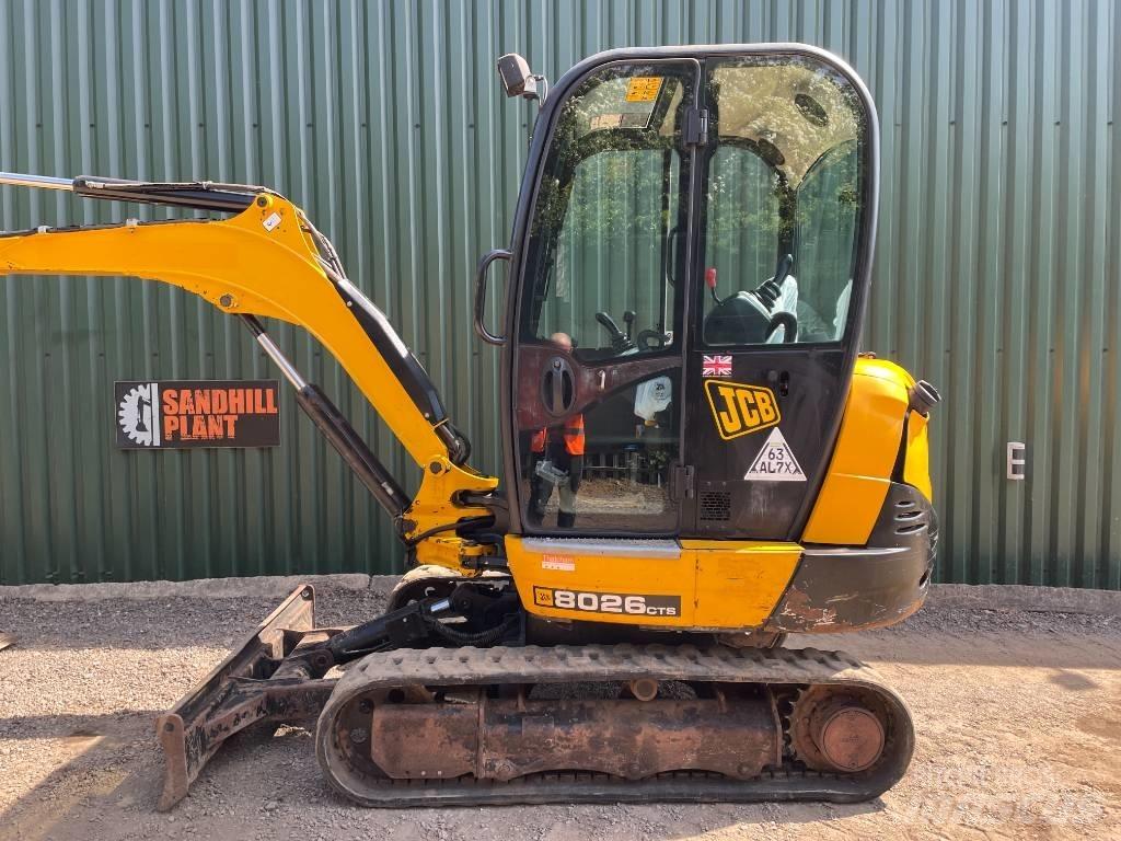 JCB 8026 CTS Mini bagri <7t