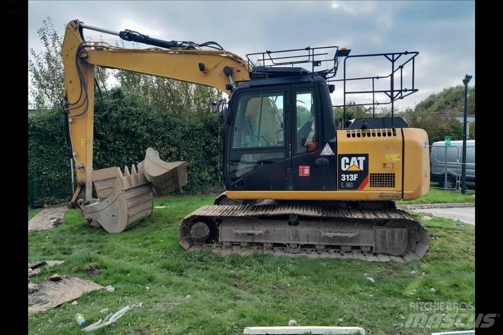 CAT 313 F LGC Bagri goseničarji