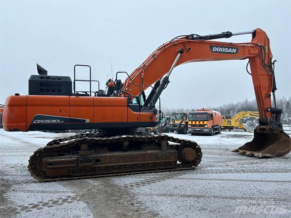 Doosan DX530LC-5 Bagri goseničarji