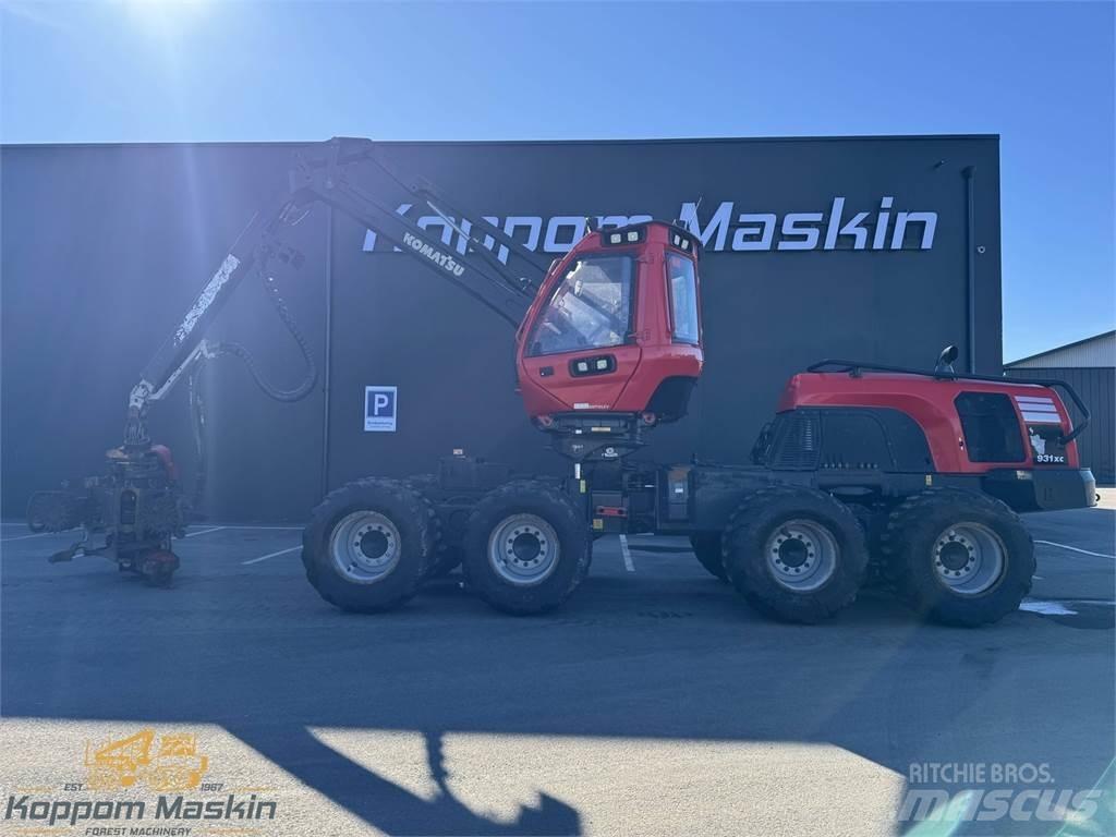 Komatsu 931XC Harvesterji