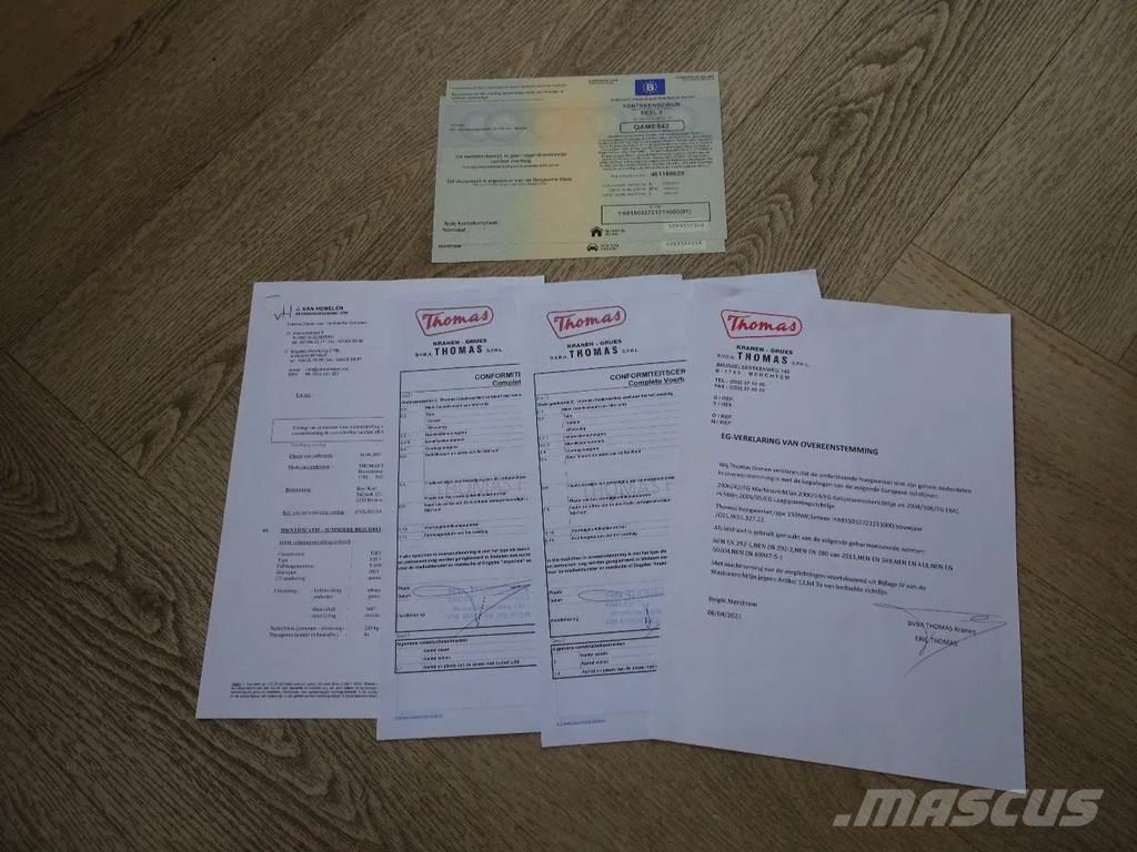Thomas 150NW Vlečne dvižne ploščadi