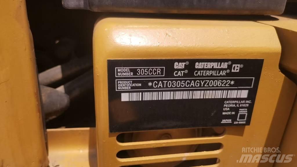 CAT 305 C CR Mini bagri <7t