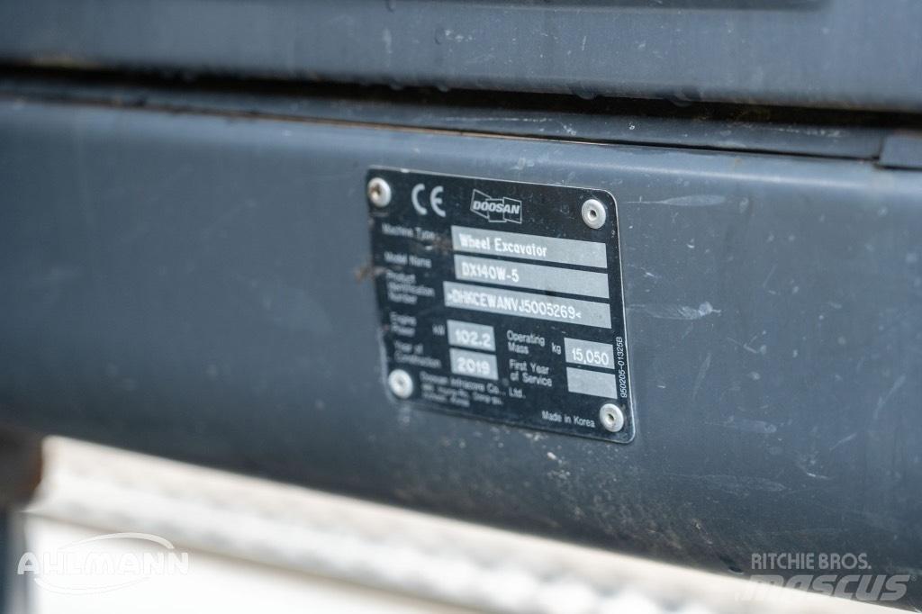 Doosan DX140W-5 Bagri na kolesih