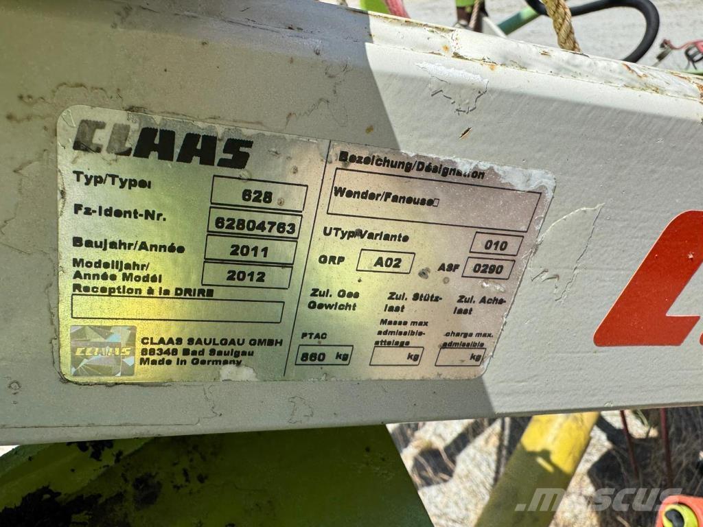 CLAAS VOLTO 670 Obračalniki in zgrabljalniki