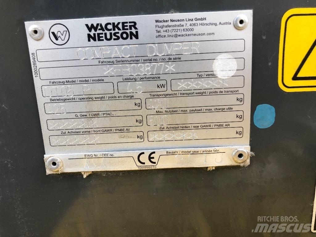 Wacker Neuson DT 05 Demperji goseničarji