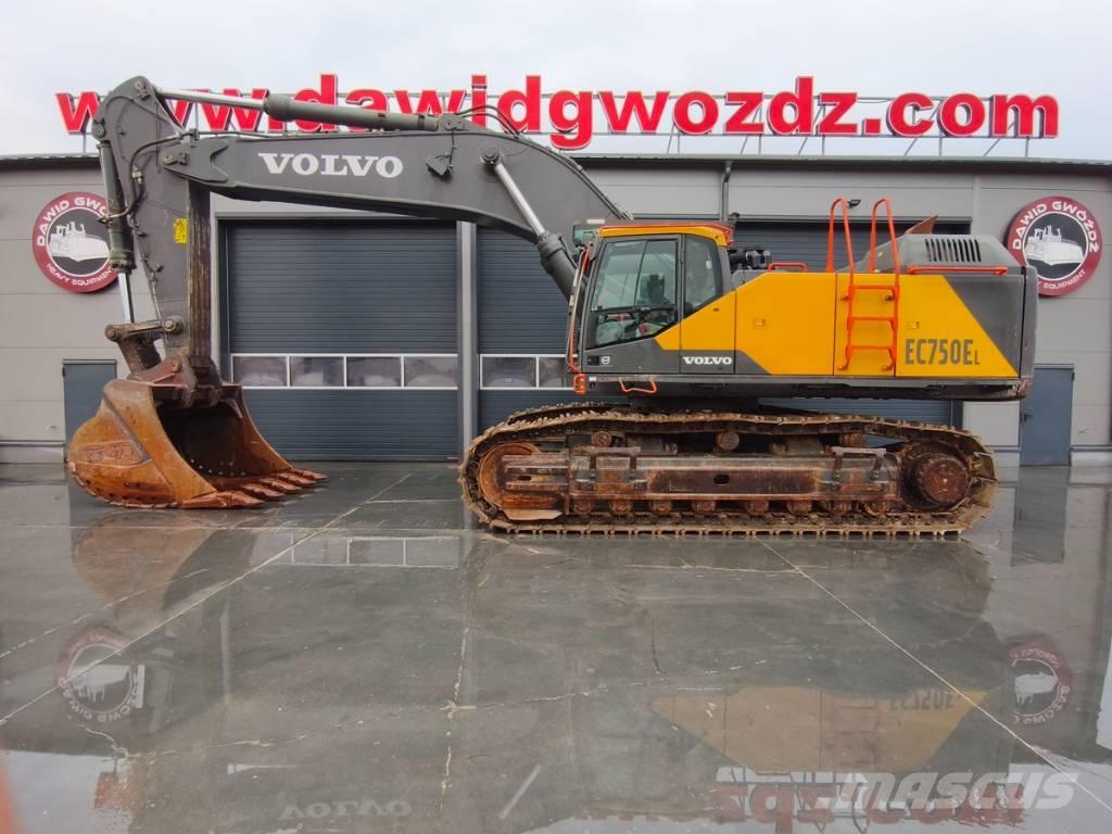 Volvo EC750EL Bagri goseničarji