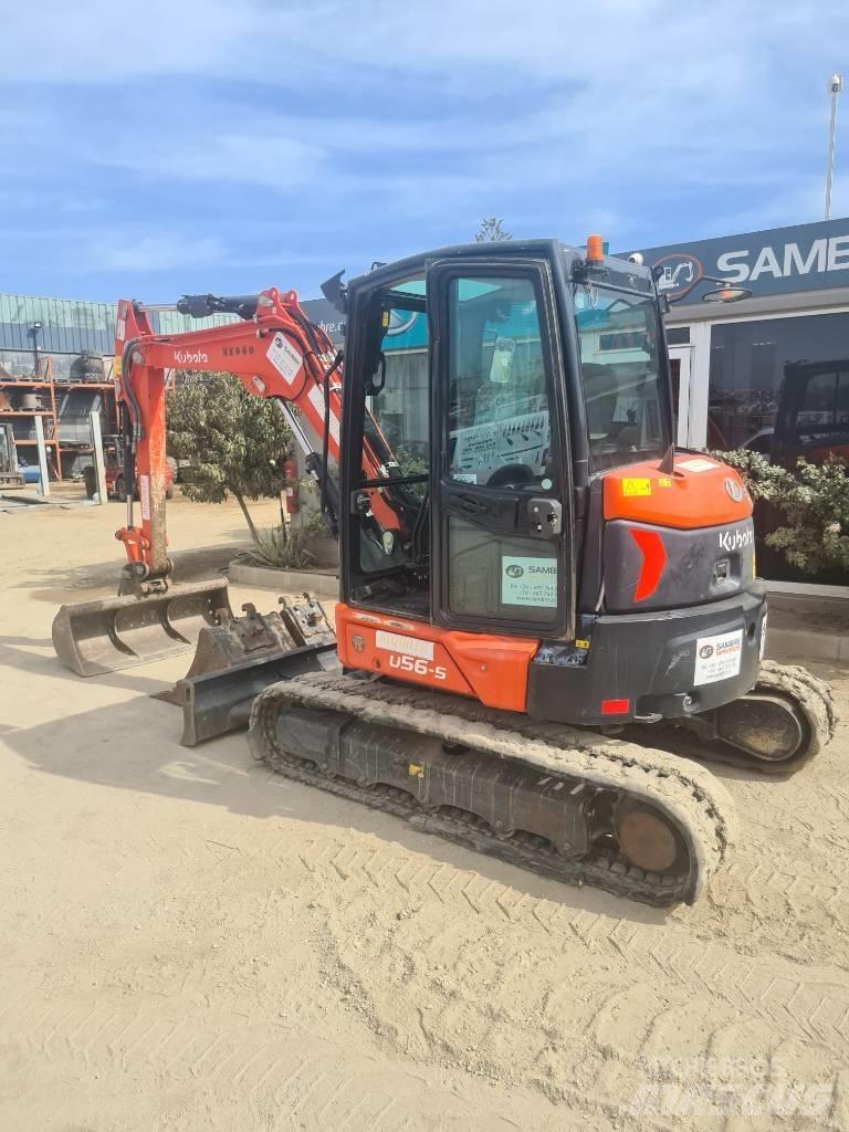 Kubota U 56-5 Mini bagri <7t