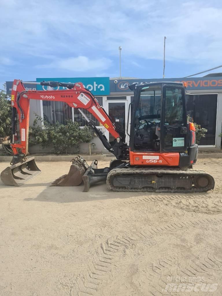 Kubota U 56-5 Mini bagri <7t