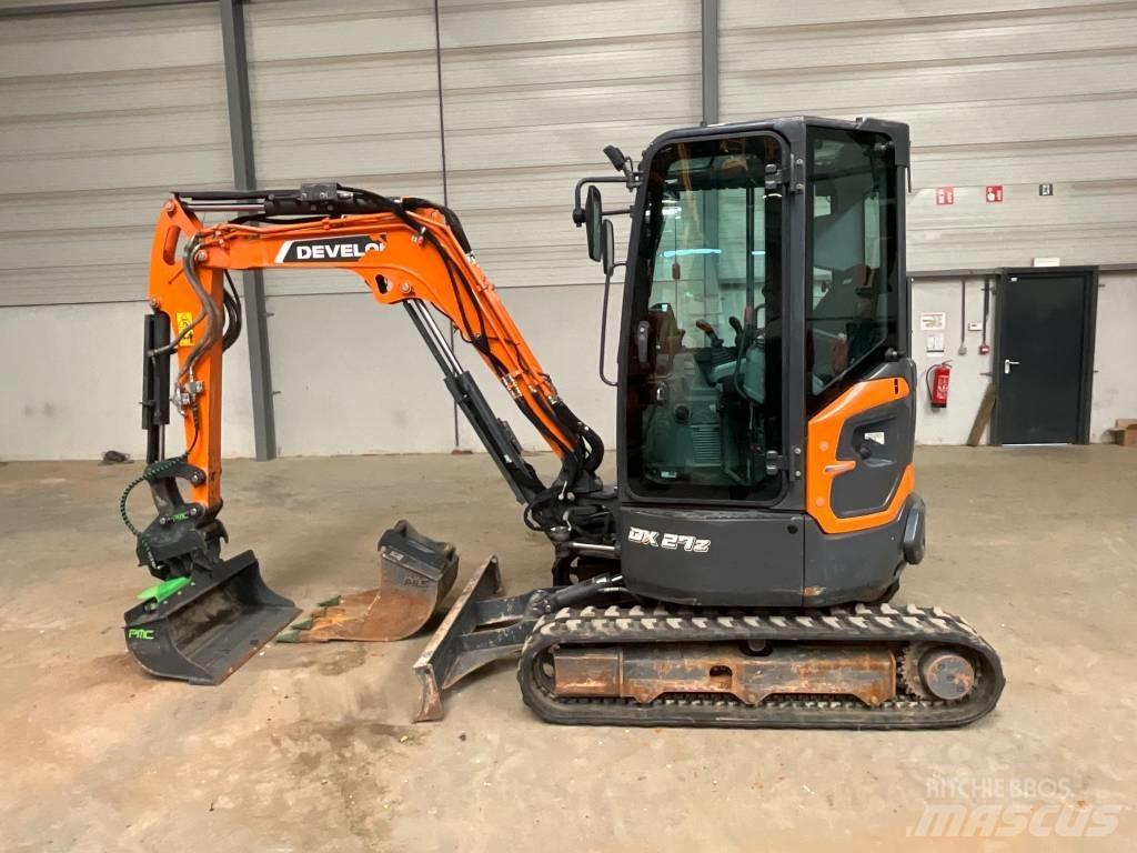 Develon DX 27 Z-7 Mini bagri <7t