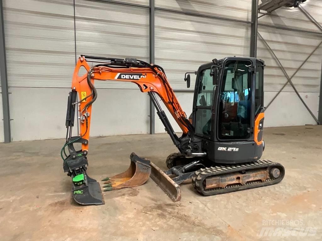 Develon DX 27 Z-7 Mini bagri <7t