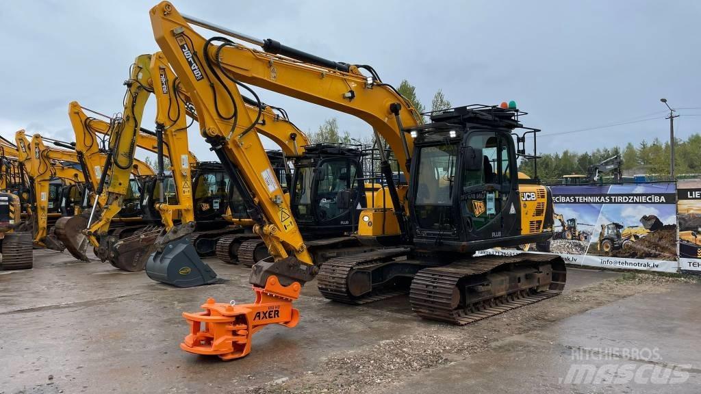 JCB JS 145 LC Bagri goseničarji