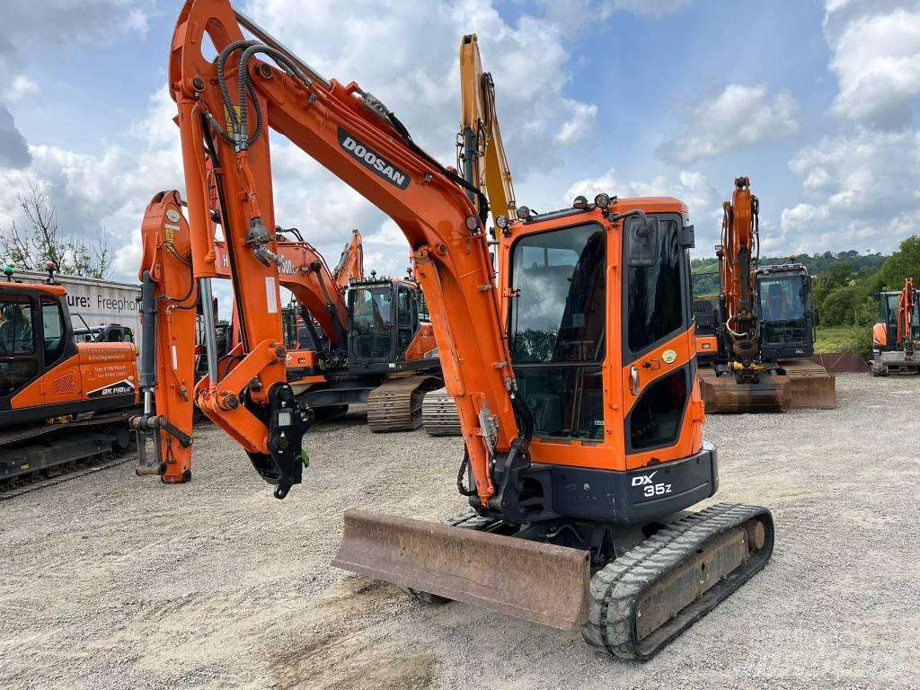 Doosan DX35Z Mini bagri <7t