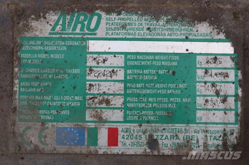 Airo X14EV Škarjaste dvižne ploščadi