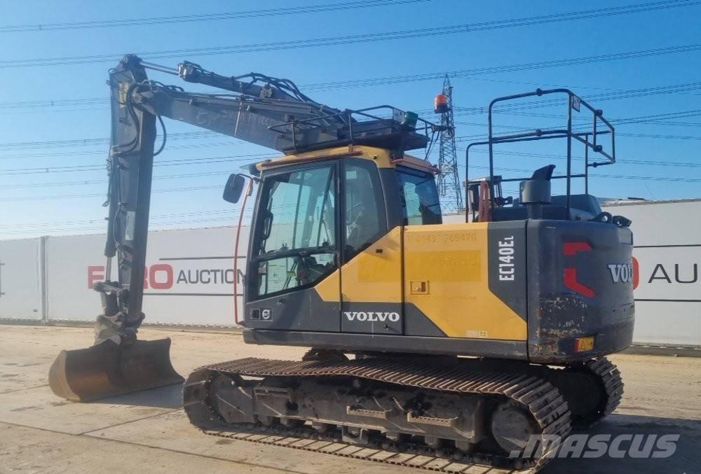 Volvo EC 140 EL Bagri goseničarji