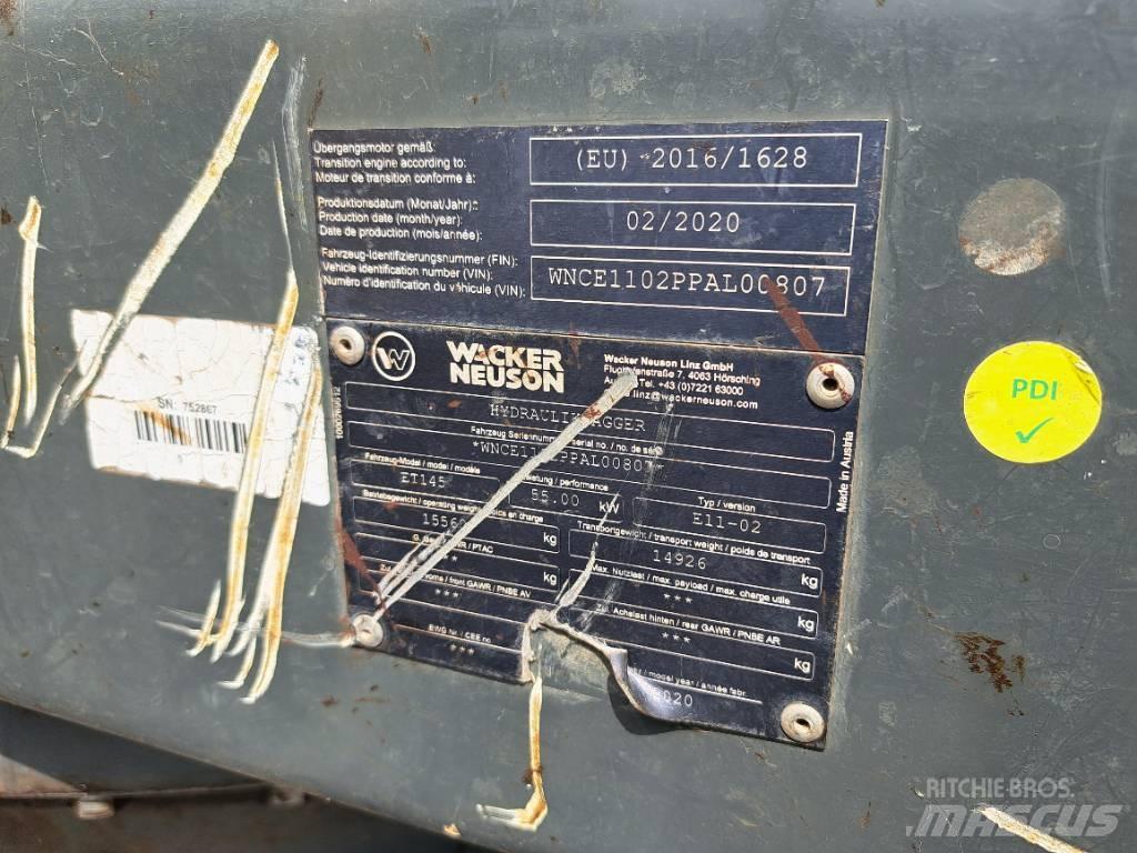 Wacker Neuson ET145 Bagri goseničarji