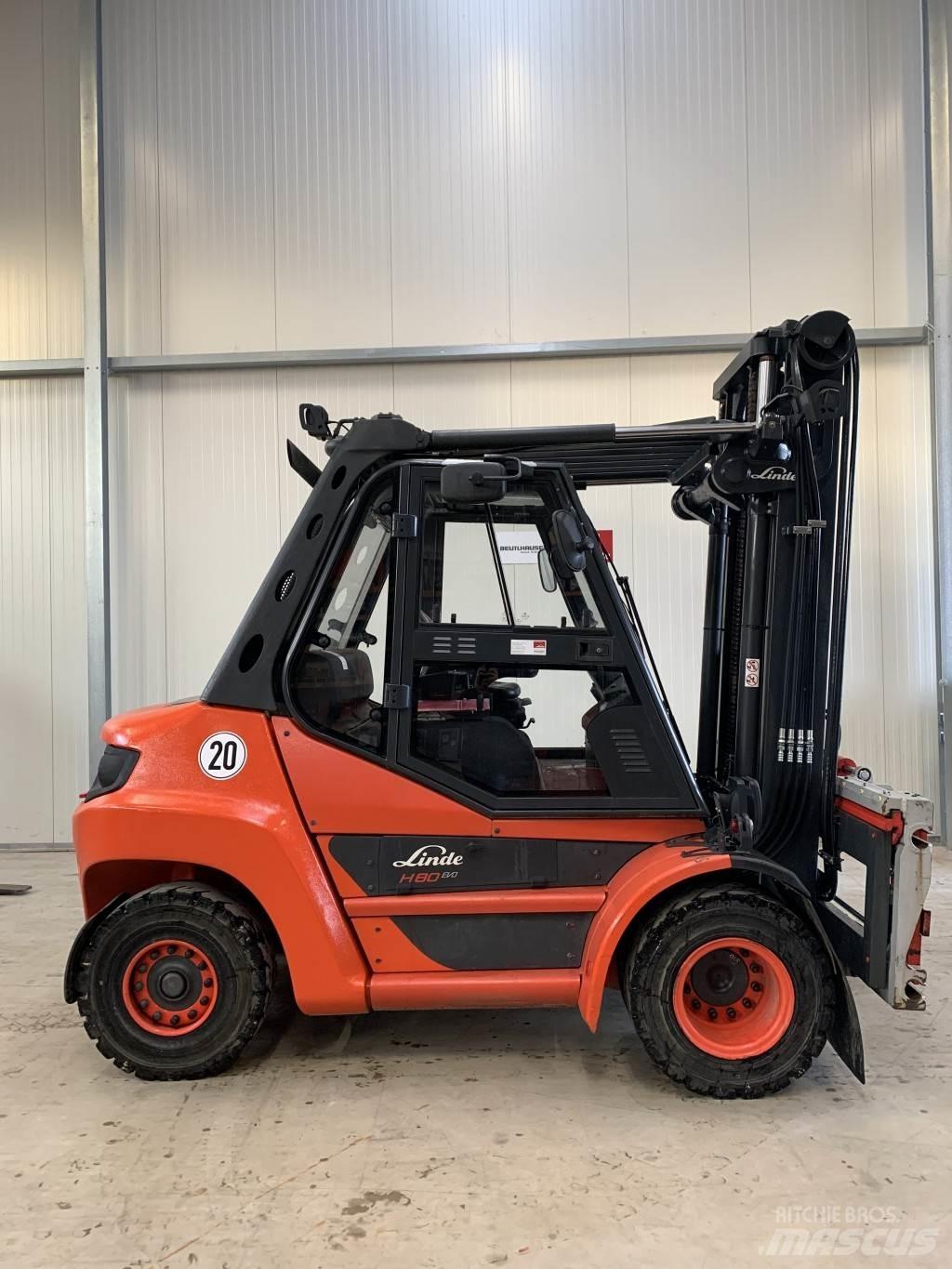 Linde H80D Dizelski viličarji