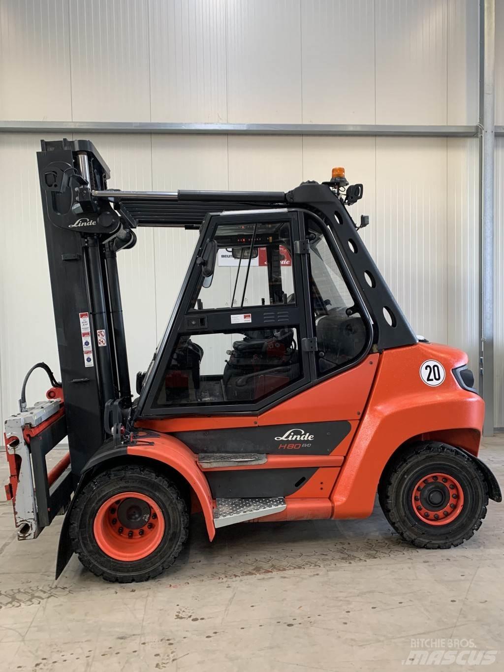 Linde H80D Dizelski viličarji