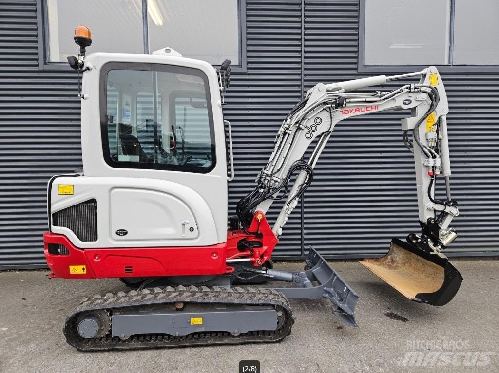 Takeuchi TB 225 Mini bagri <7t