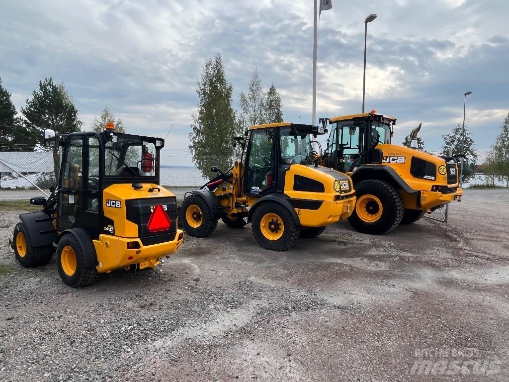 JCB 403, 409, 419s Kolesni nakladalci
