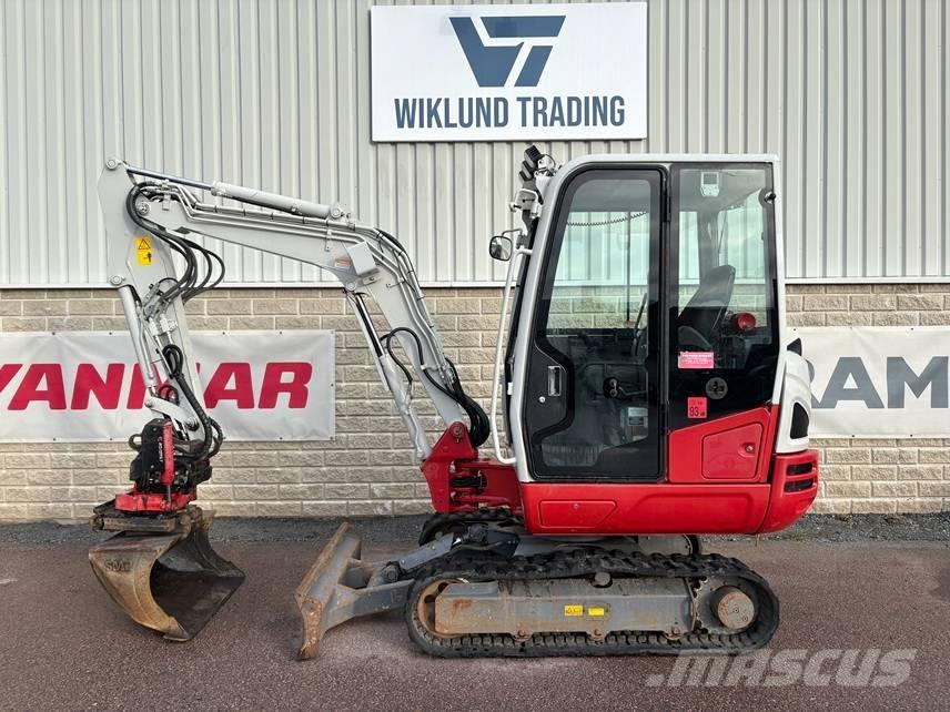 Takeuchi TB 216 Mini bagri <7t