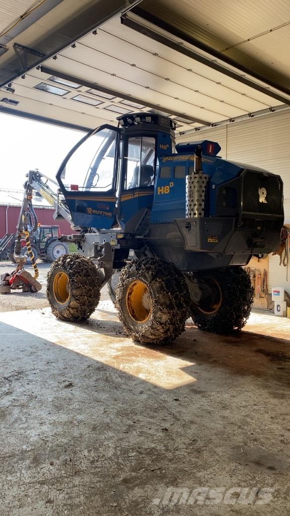 Rottne H8D Harvesterji