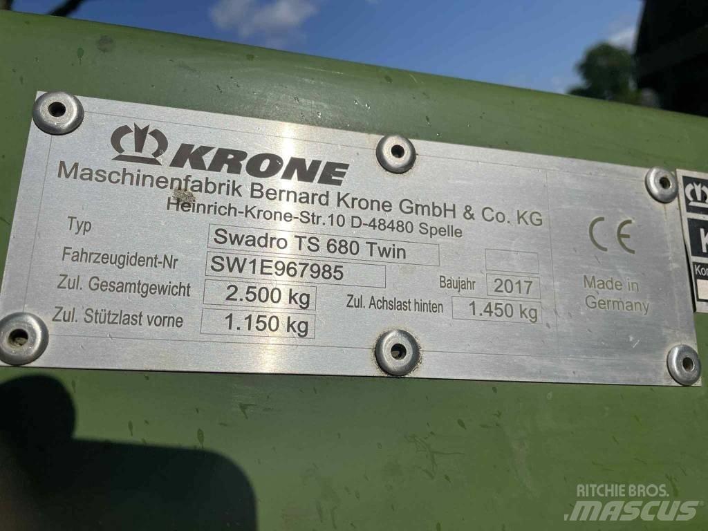 Krone Swadro TS 680 Zgrabljalniki