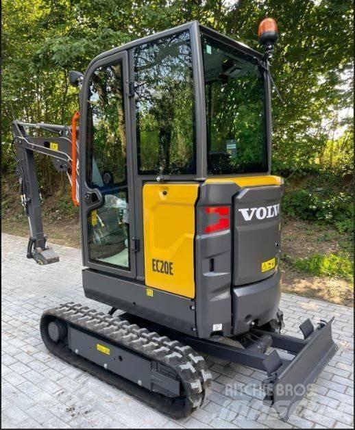 Volvo EC 20 E Mini bagri <7t