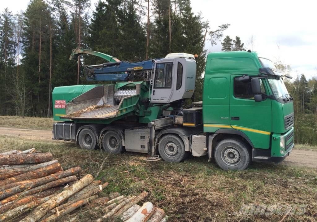 JENZ HEM 582 DQ Drobilci lesa