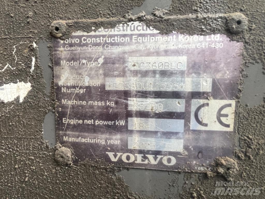 Volvo Ec360blc Bagri goseničarji