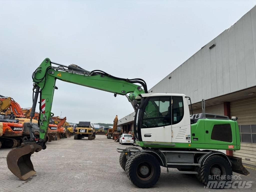Liebherr A 918 Bagri na kolesih