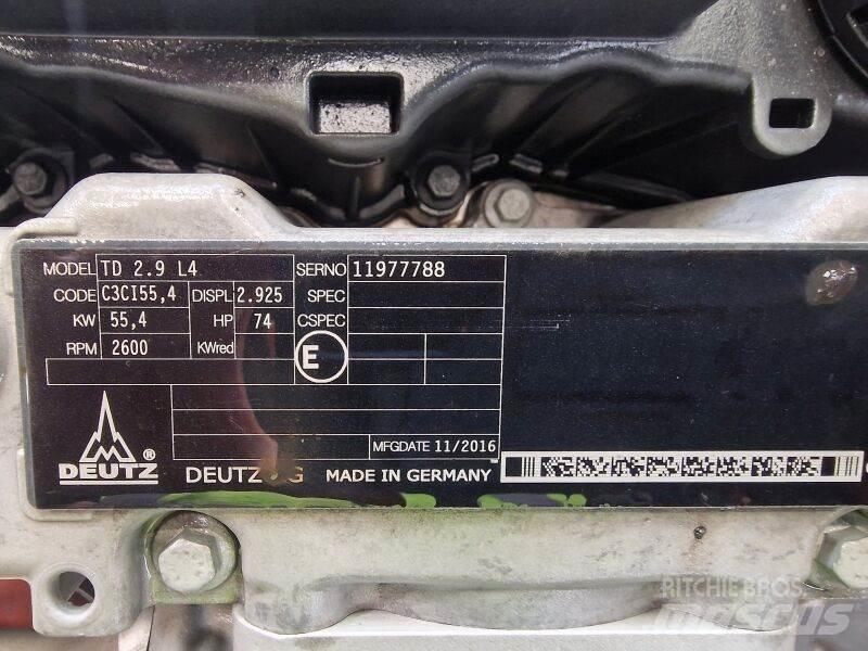 Deutz TD 2.9 L4 Motorji