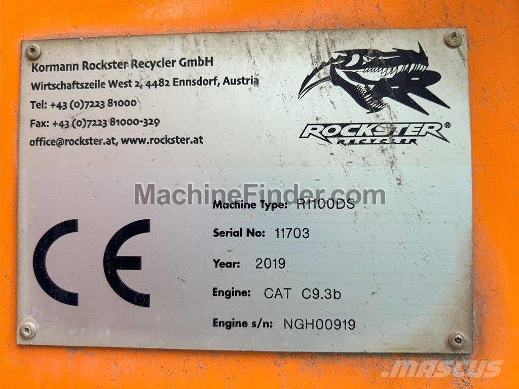 Rockster RD1100DS Mobilni drobilniki