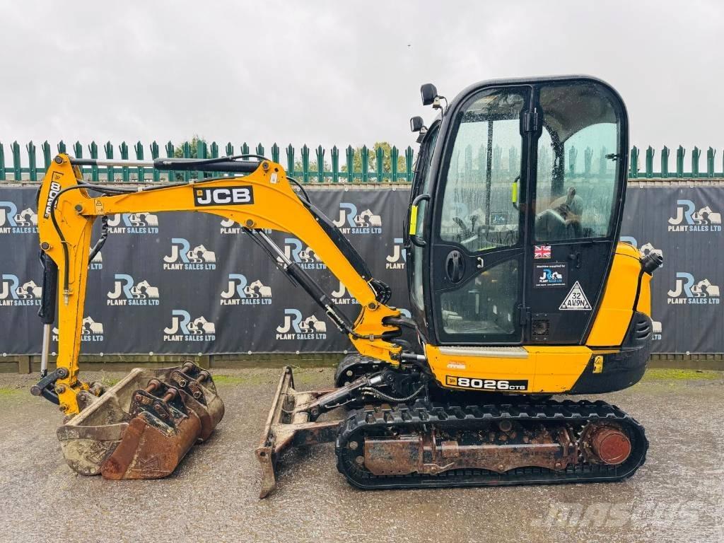 JCB 8026 CTS Mini bagri <7t