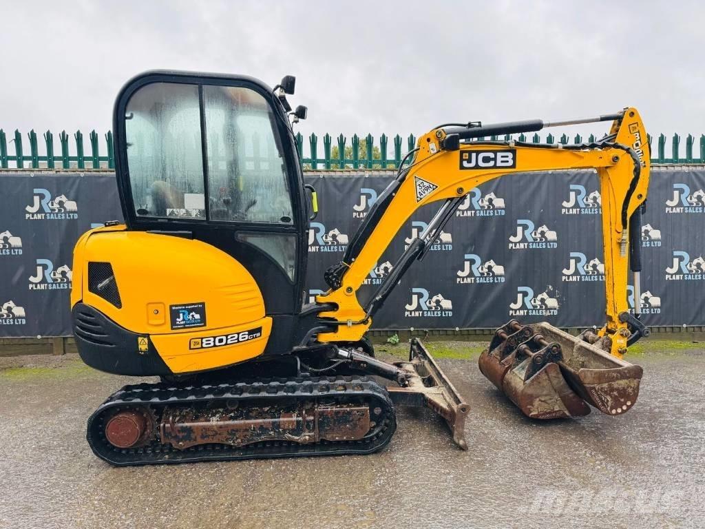 JCB 8026 CTS Mini bagri <7t