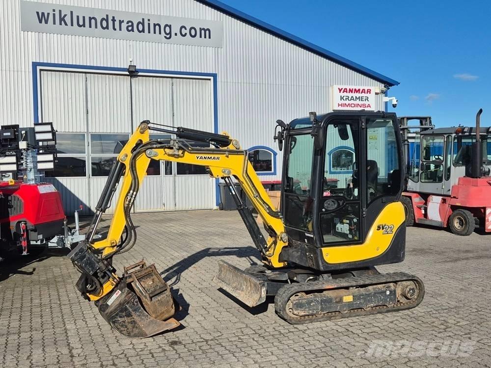 Yanmar SV 22 Mini bagri <7t