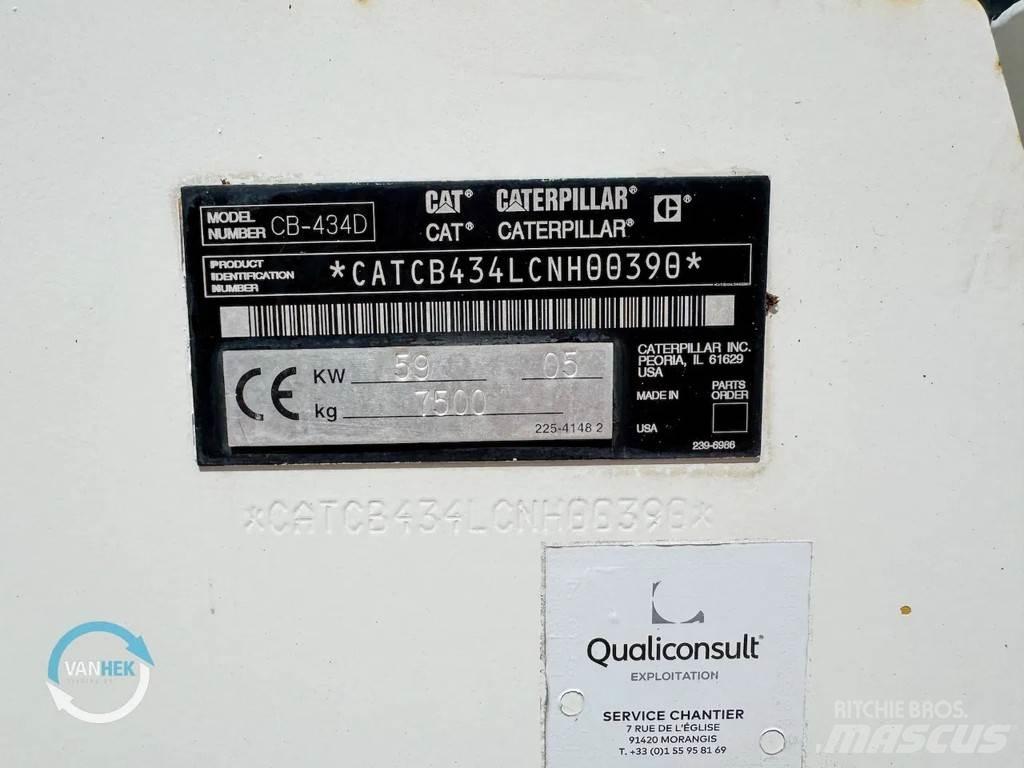 CAT CB434D Dvojni valjarji