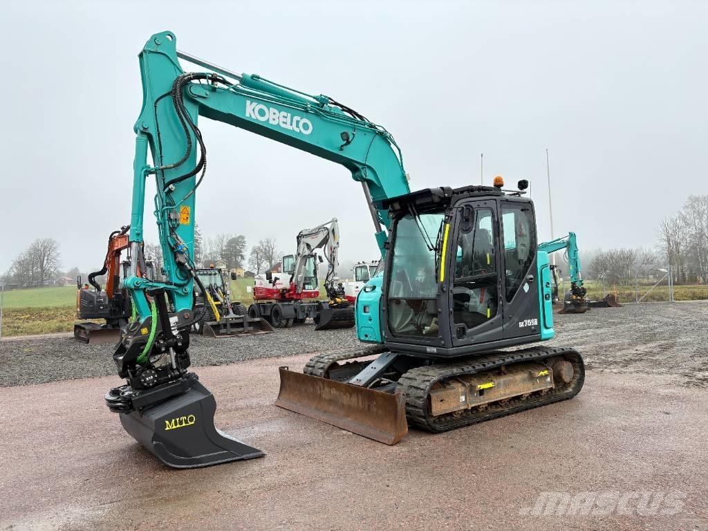 Kobelco SK75SR-7 Midi bagri 7t – 12t
