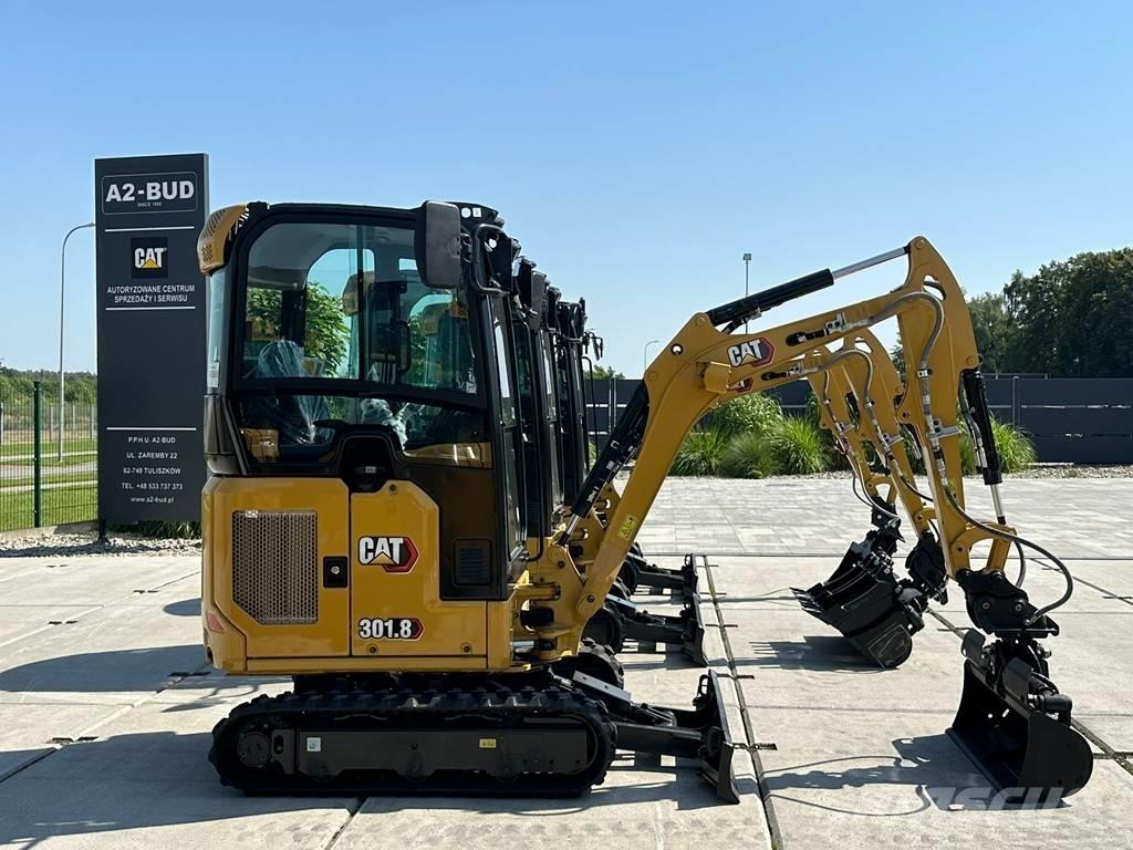 CAT 301.8 Bagri goseničarji