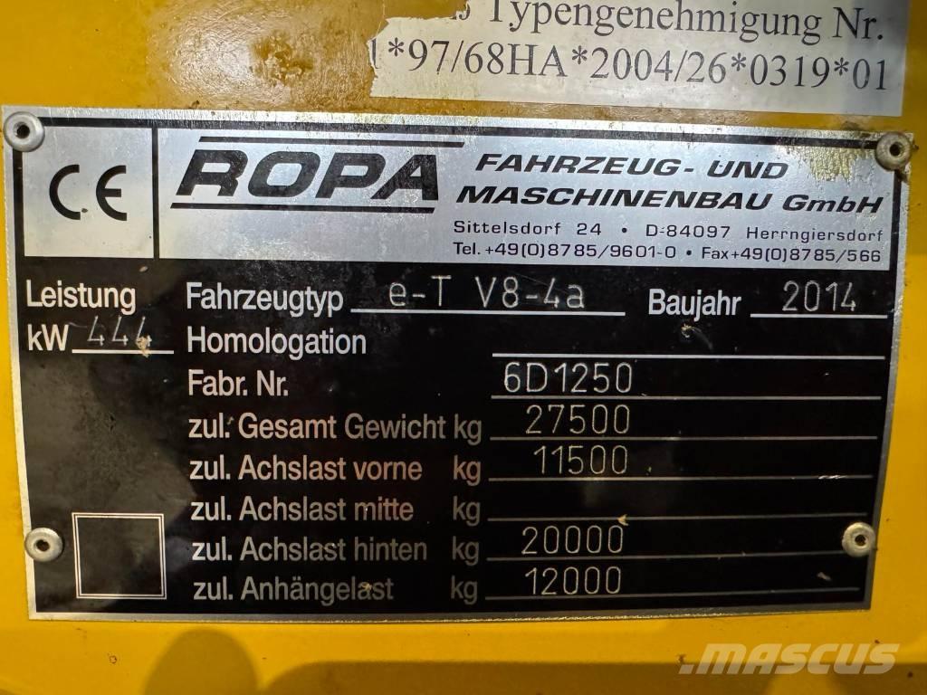 Ropa EURO Tiger 4 XL Kombajni za peso