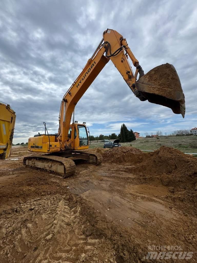 Hyundai R250LC Bagri goseničarji