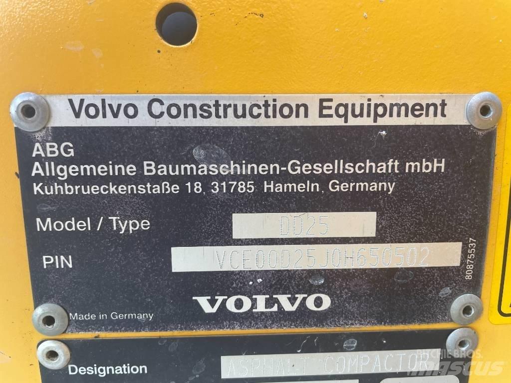 Volvo DD 25 W Dvojni valjarji