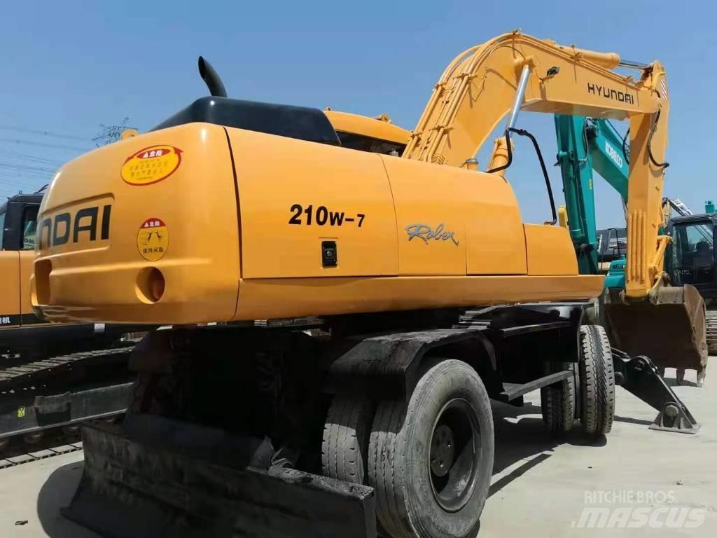 Hyundai R210W-7 Bagri na kolesih