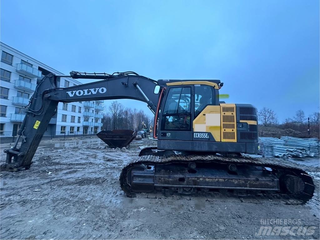 Volvo ECR 355 EL Bagri goseničarji