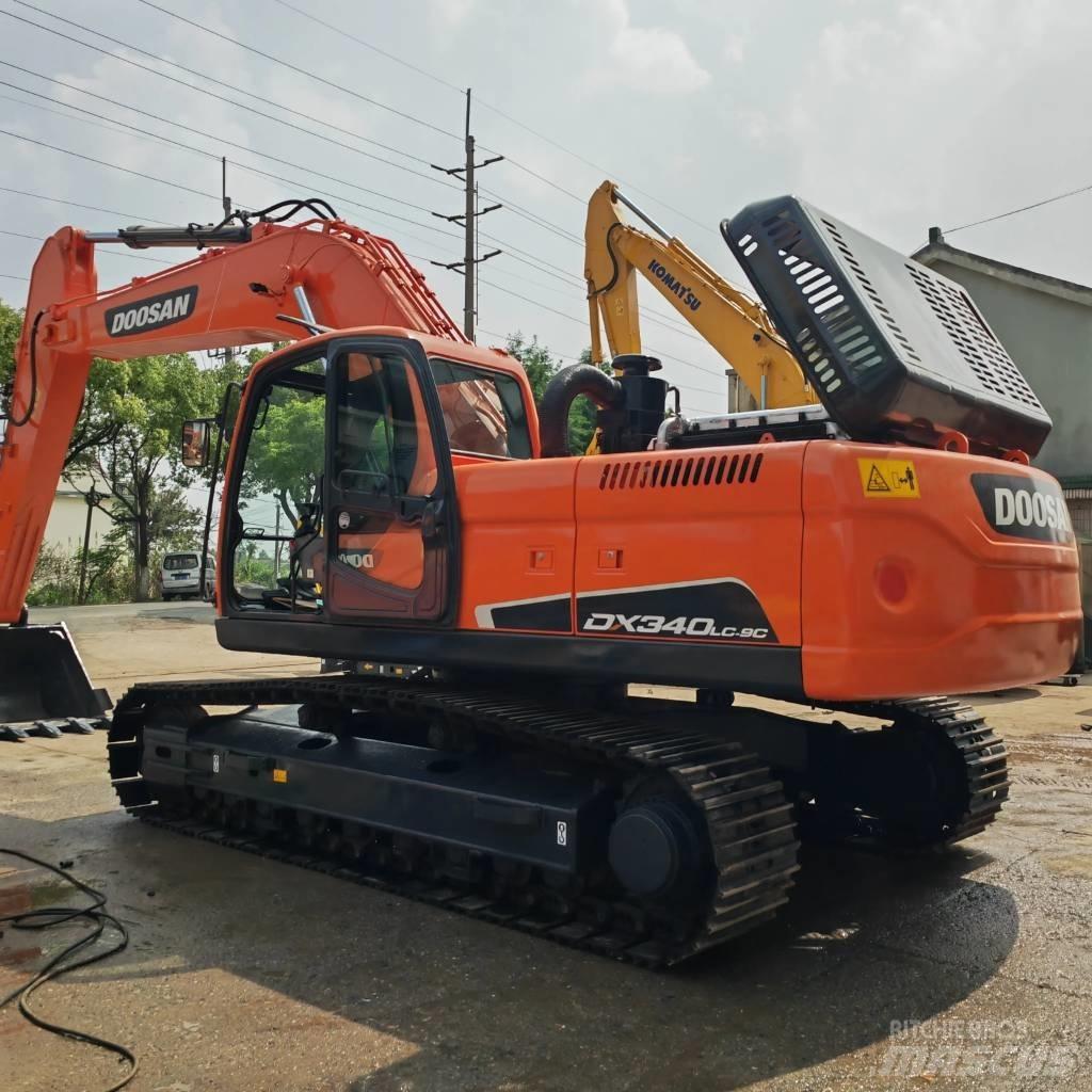 Doosan DX340LC-9C Bagri goseničarji