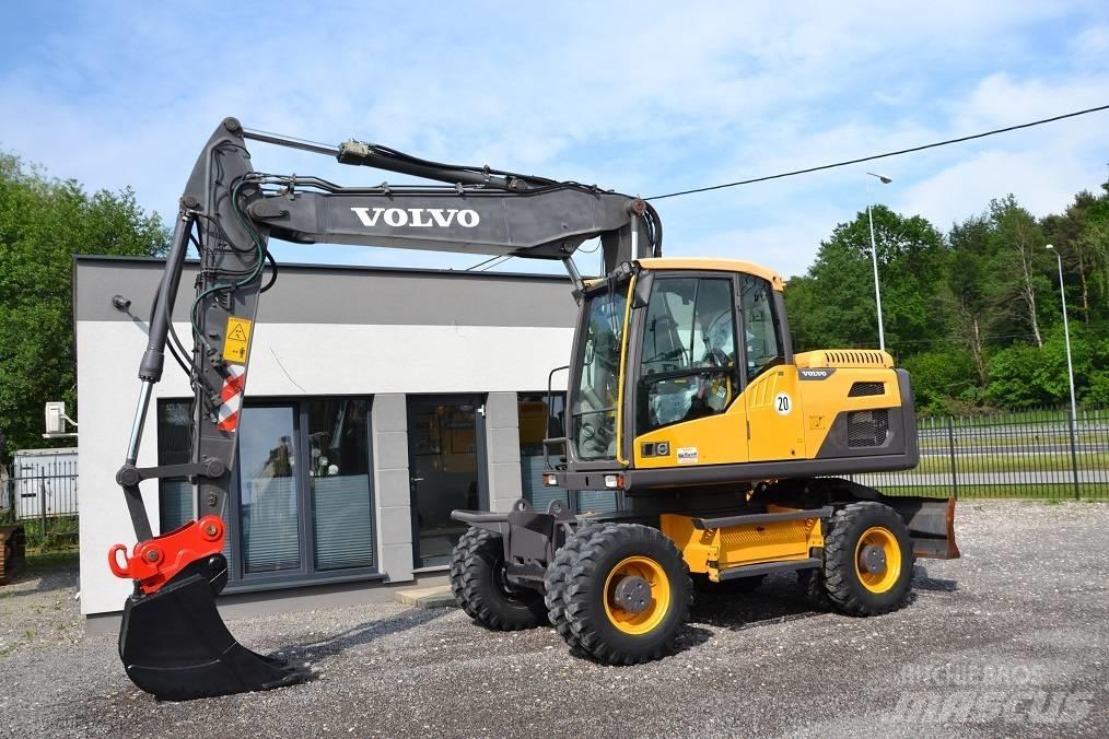 Volvo EW 160 D Bagri na kolesih
