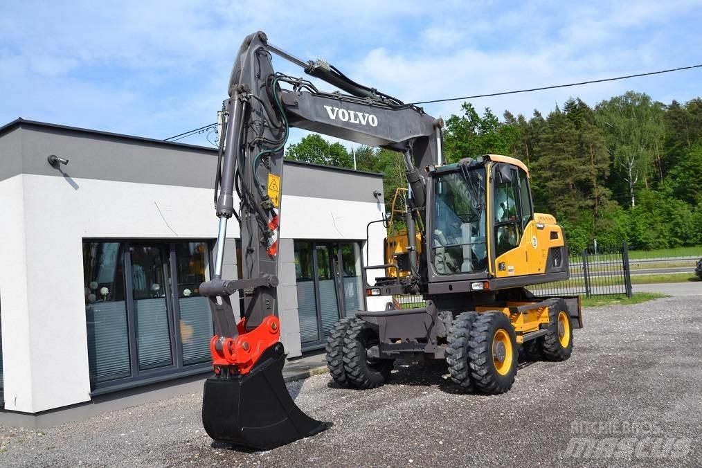 Volvo EW 160 D Bagri na kolesih