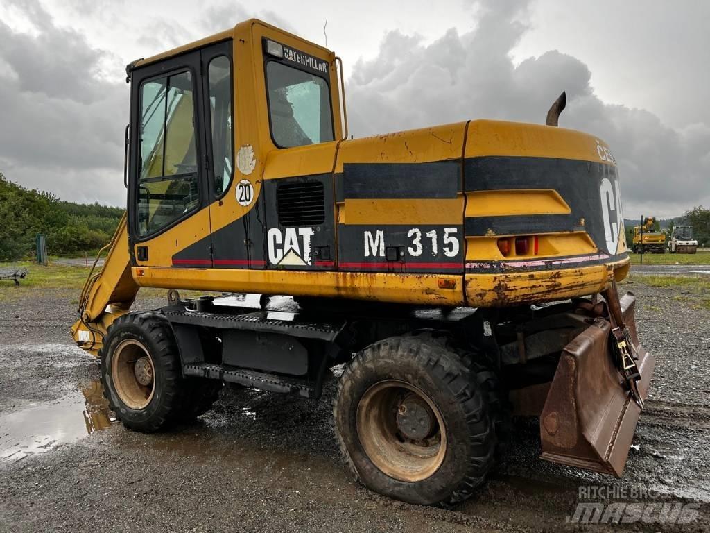 CAT FOR PARTS M 315 Bagri na kolesih