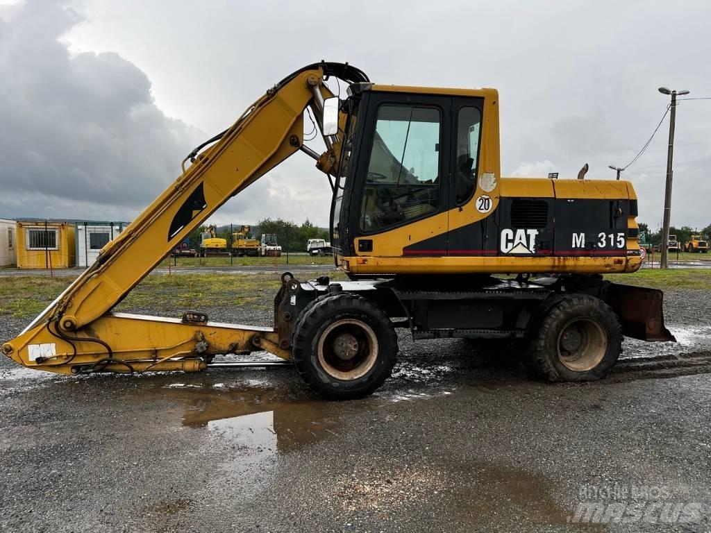 CAT FOR PARTS M 315 Bagri na kolesih