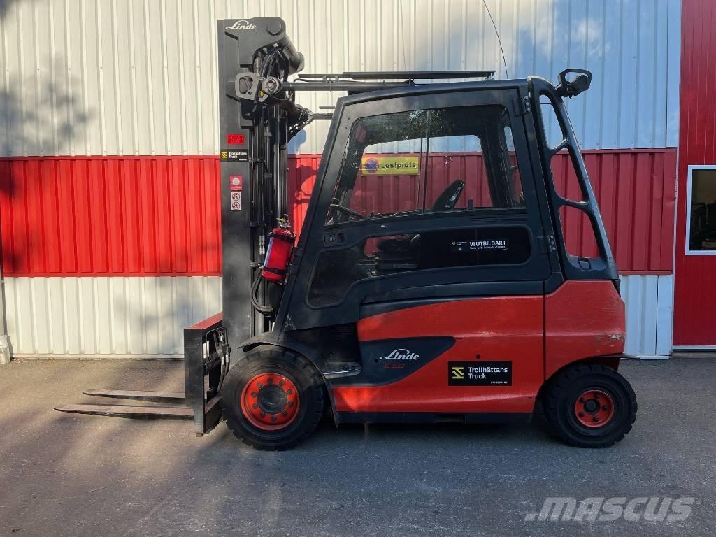 Linde E50HL-01/600 Električni viličarji